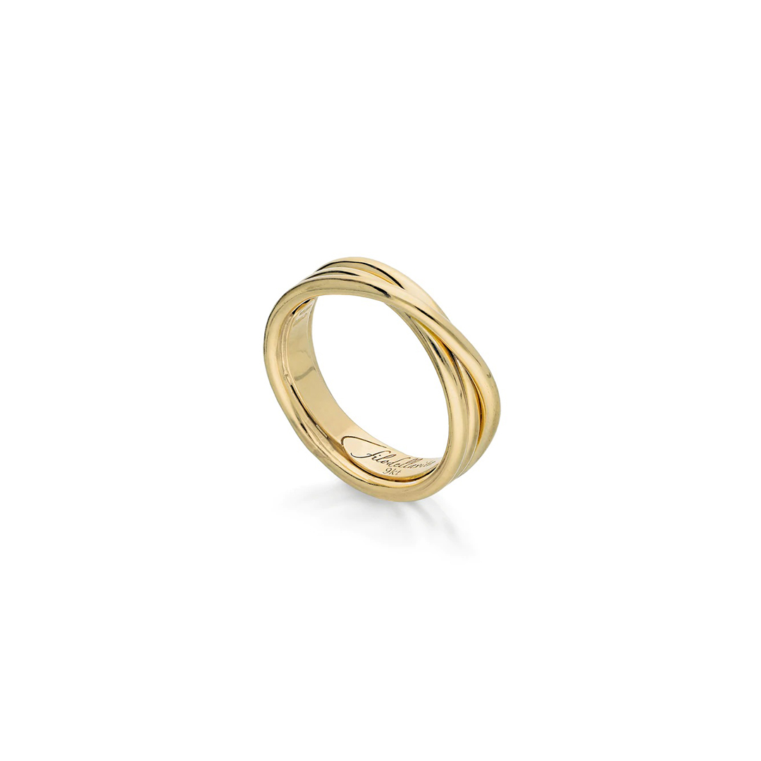 Filodellavita Classic 3 fili in Oro Giallo 9kt