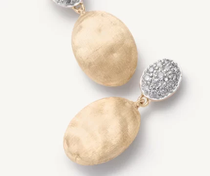 Orecchini doppi con diamanti - Siviglia