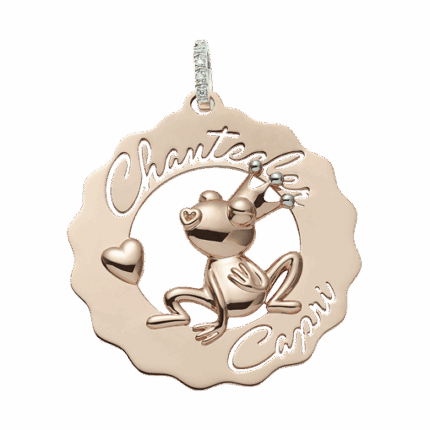 Ciondolo Logo Chantecler Oro