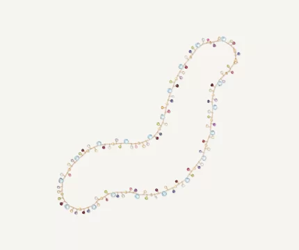 Sautoir con gemme multicolore-PARADISE