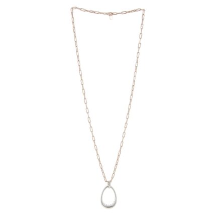 Collana Pesavento ELEGANCE in argento rodio e rosa