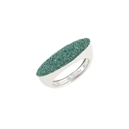 Anello polvere di sogni verde Pesavento